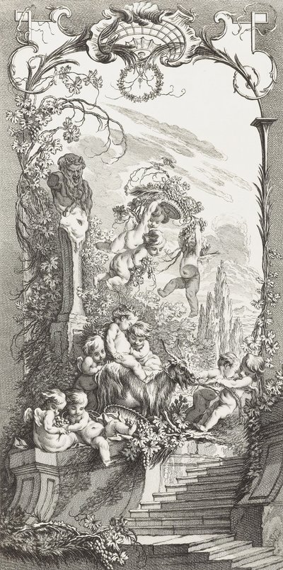 Triumph of Priapus in New Concepts for Screens by François Boucher